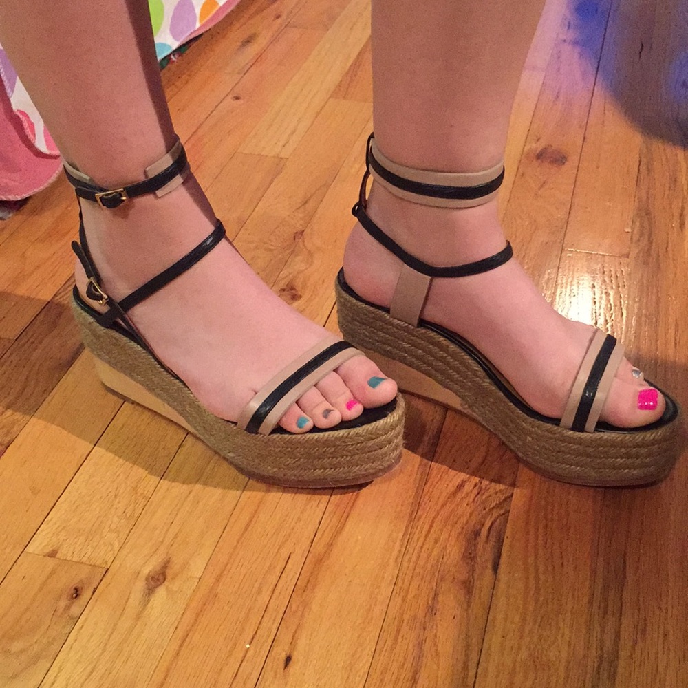 Authentic Lanvin Paris Wedges